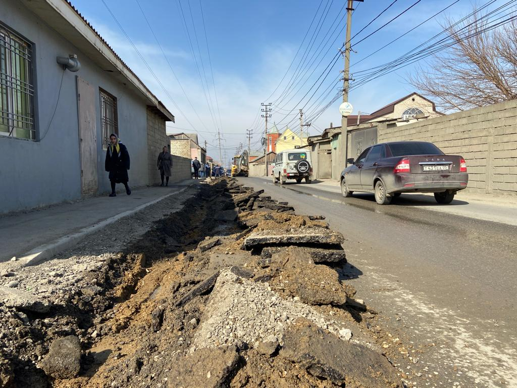 На ул. Даганова в Махачкале начали замену водопроводных труб | 27.02.2023 |  Новости Махачкалы - БезФормата