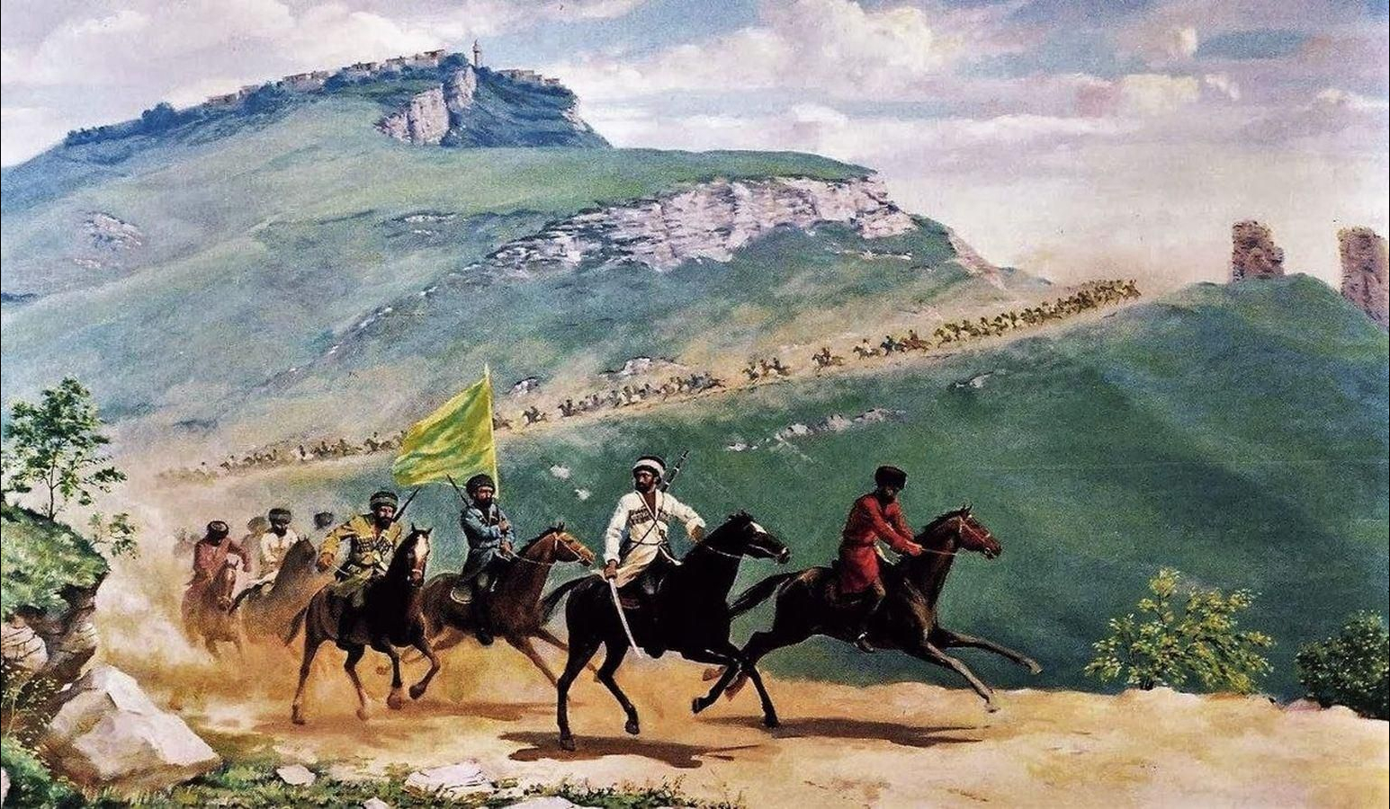 Северный кавказ 19 век. Лезгистан Хаджи Давуд.